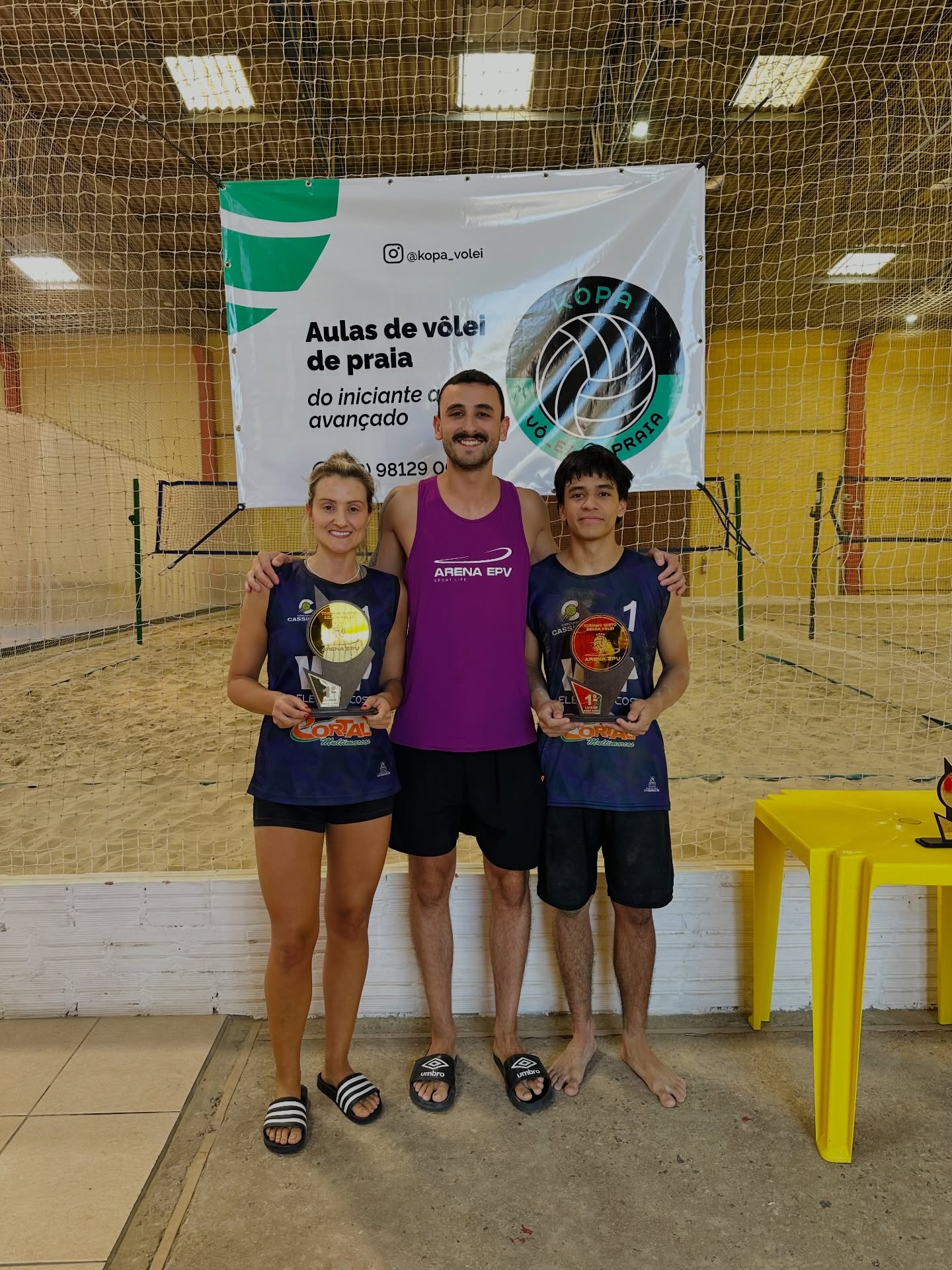 Primeiro Lugar Torneio Misto